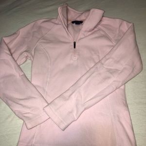 Land’s End Light Pink 1/4 Zip Pullover